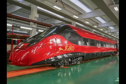 Italo-NTV has ordered five more Alstom Pendolino Evo high speed trainsets.